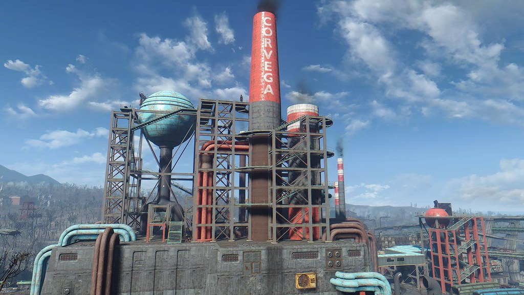 Fallout 4 corvega assembly plant how to get to office