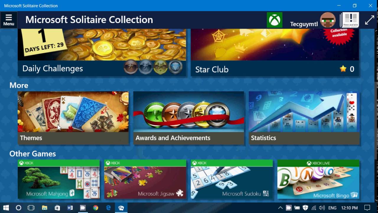 windows update crashed microsoft solitaire collection